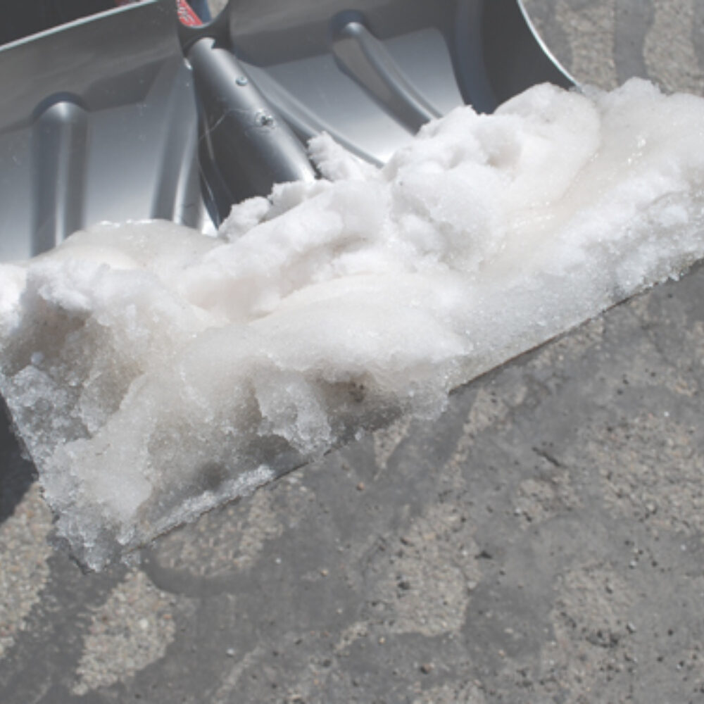 Shoveling Stratasorb