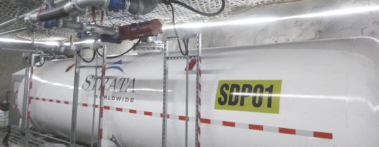 Automatic stone dust system