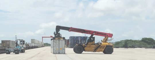 Construction equipment - maritime stacker