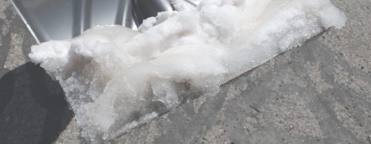 Shoveling Stratasorb