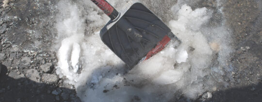 Shoveling Stratasorb